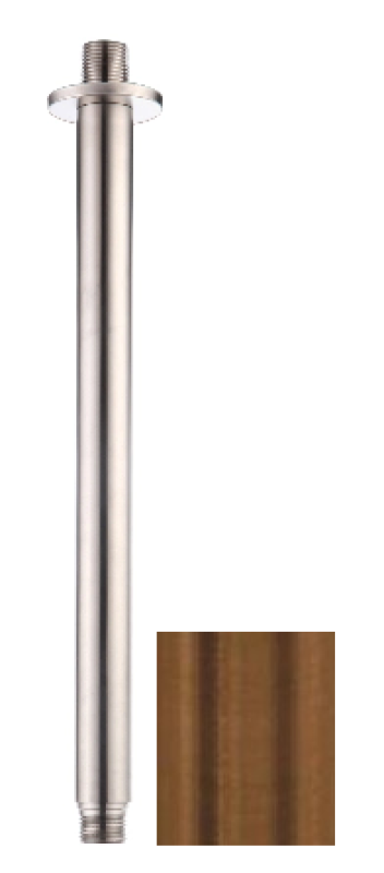 Waterevolution flow Държач за таван 40cm PVD Copper T164540CPE