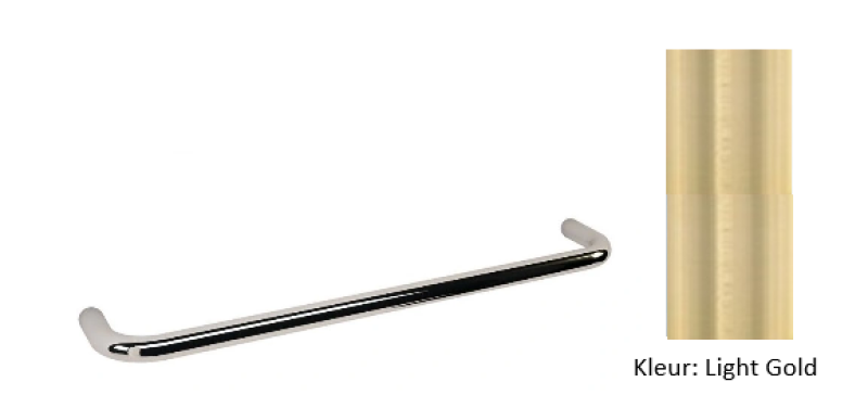 Waterevolution flow Поставка за кърпи 35cm PVD Light Gold A111WGE