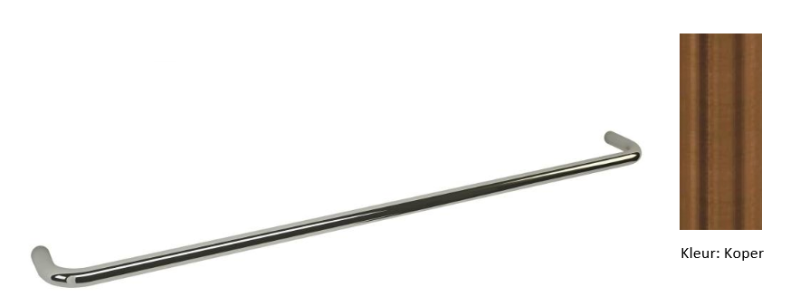 Waterevolution flow Поставка за кърпи 60cm Copper A112CPE