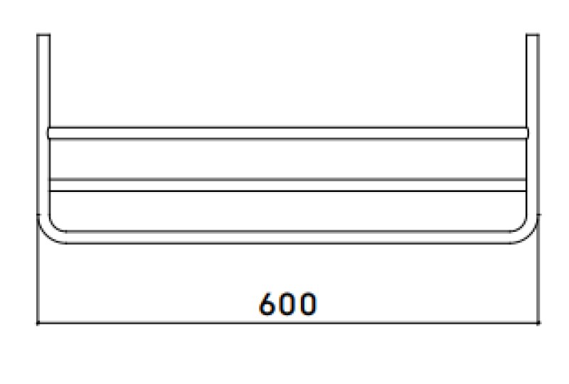 Waterevolution flow Поставка за кърпи Copper A118CPE