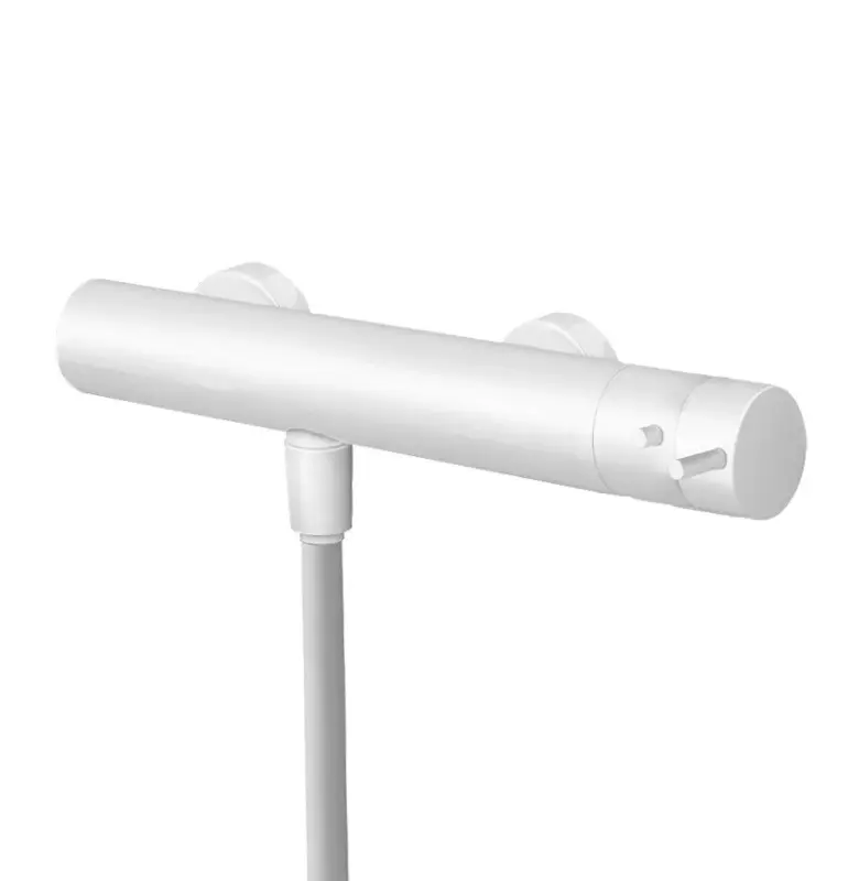 Waterevolution Flow душ термостат с душ комплект бял T140TNBR