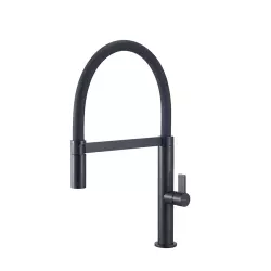 CARESSI Black Line кухненски смесител, неръждаема стомана, черен CA1112BK ECO 1208967206