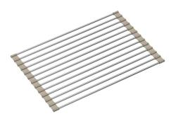 Quadri Rolmat 38x25см неръждаема стомана с бежово покритие за мивка 1208967515