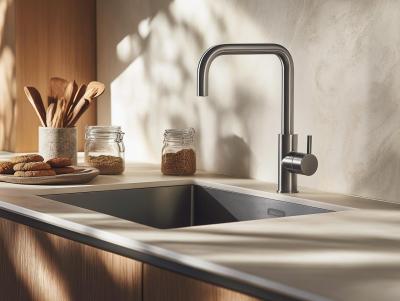 Pure.Sink Elite Steel Pure кухненски кран RVS PS8010-02