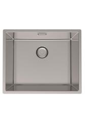 Pure.Sink Prestige мивка RVS 50x40 см, радиус 10 мм, за вграждане, плосък монтаж и надстройка PPG5040-02