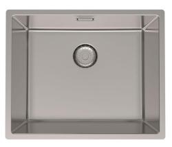 Pure.Sink Prestige мивка RVS 50x40 см, радиус 10 мм, за вграждане, плосък монтаж и надстройка PPG5040-02