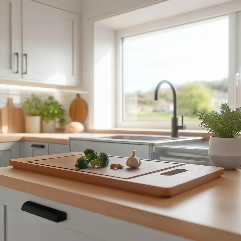 Pure.Sink Prestige дъска за рязане дърво PPGCB40-23