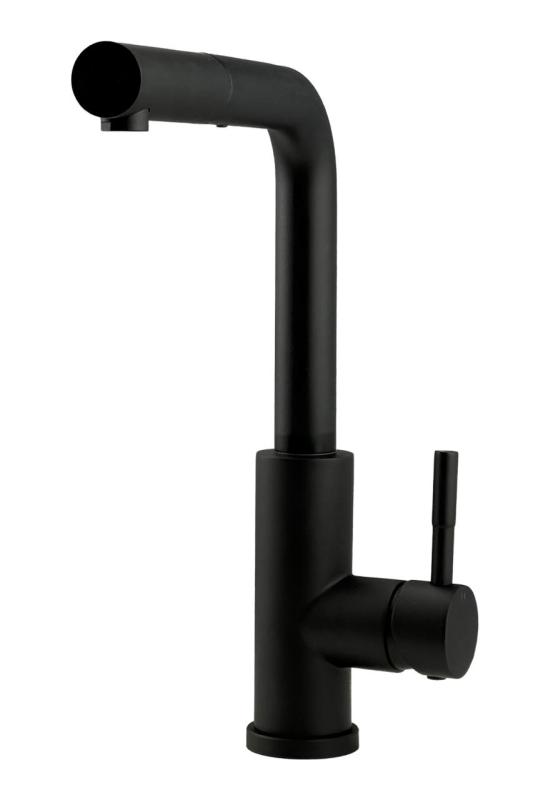 Pure.Sink Elite Steel Spark-S кухненски смесител Матово черен с изтеглящ се чучур PS8041-10
