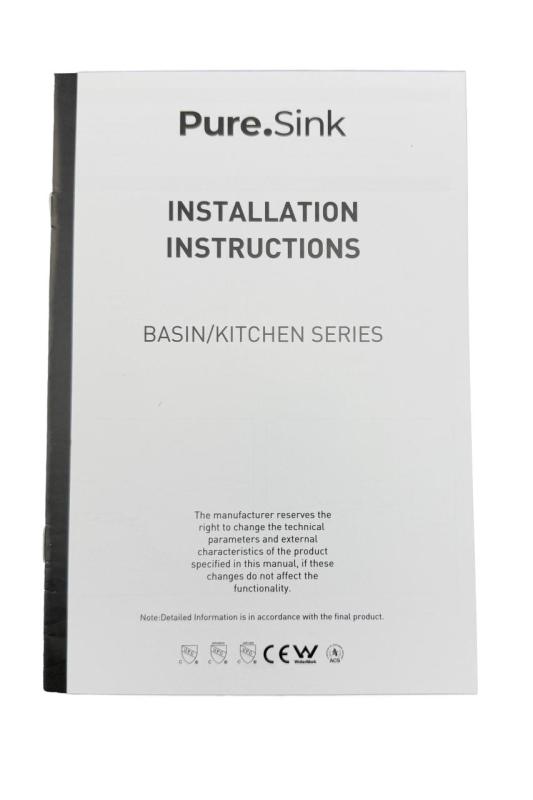 Pure.Sink Elite Steel Spark-S кухненски смесител PVD четкано злато с изтеглящ се чучур PS8041-60