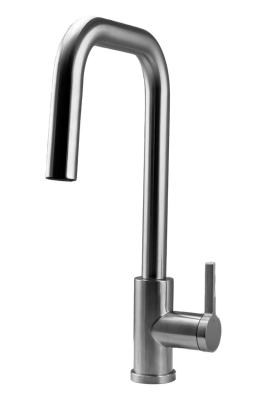 Pure.Sink Elite Steel Crystal-S кухненски смесител от неръждаема стомана с изтеглящ се чучур PS8050-02
