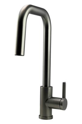 Смесител за кухня Pure.Sink Elite Steel Crystal-S с покритие PVD в цвят Gun metal и изтеглящ се чучур PS8050-61