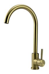 Pure.Sink Elite Steel Stream кухненски смесител PVD четкано злато PS8044-60