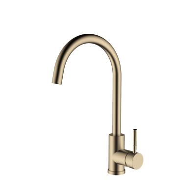 Pure.Sink Elite Steel Stream кухненски смесител PVD четкано злато PS8044-60