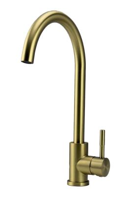 Pure.Sink Elite Steel Stream кухненски смесител PVD четкано злато PS8044-60