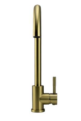 Pure.Sink Elite Steel Stream кухненски смесител PVD четкано злато PS8044-60
