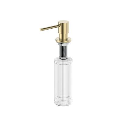 Pure.Sink Elite Steel Shine вградим дозатор за сапун PVD четкано злато, пълни се отгоре PS9010-60.
