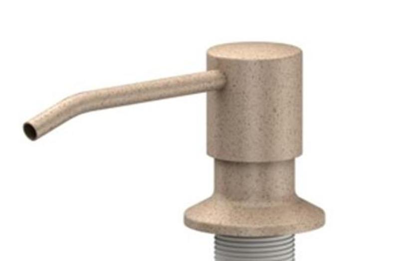 Куадри Манчестър Вградена Дозатор за Сапун Бежов Пясък - Попълва се Отгоре 1208967658