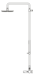 Waterevolution Flow drie-weg douchemengkraan met hand- en hoofddouche Wit 250mm T131N25BR

Ватереволюция Flow трипътен душов смесител с ръчен и основен душ Бял 250 мм T131N25BR