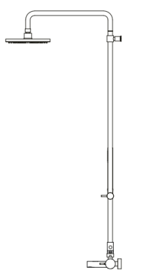 Waterevolution Flow drie-weg douchemengkraan met hand- en hoofddouche Wit 250mm T131N25BR

Ватереволюция Flow трипътен душов смесител с ръчен и основен душ Бял 250 мм T131N25BR