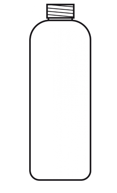 Франке Атлас Пластмасова бутилка за дозатор за сапун резервоар 133.0641.890