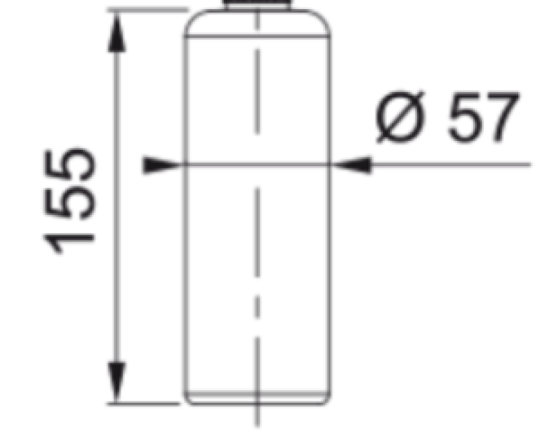 Франке Атлас Пластмасова бутилка за дозатор за сапун резервоар 133.0641.890
