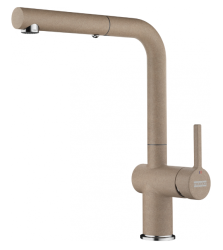 Franke Active L кухненски смесител Oyster Beige с изтеглящ се душ 115.0653.389