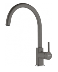 Franke Lina XL кухненски смесител Stone Grey сив с въртящ се чучур 115.0626.022