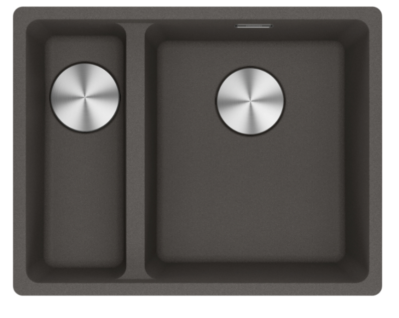 Франке Марис MRG 160-34-15 Фраграните сив шпилка, тъмен сив съд, десен монтаж под плот 125.0714.607