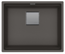 Franke Kubus KNG 110.52 Мивка 52x42 Slate Grey Гранит Тъмно Сиво Подстройка 125.0714.636