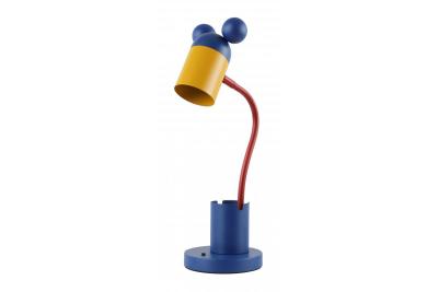 Бюро лампа MOUSE, 5495, макс.250V, 50/60Hz, 1*E27, макс.25 W, диам.8 см, IP20, тъмносин/жълт