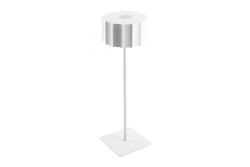 "LED таблетна лампа AZELIA, 2,5W, 200lm, DC 5V, 1A, 4000 K, батерия 4000 mAh, с регулируема яркост, бяла"