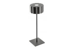 LED настолна лампа AZELIA, 2,5W, 200lm, DC 5V, 1A, 4000 K, батерия 4000 mAh, регулируема, черна