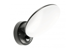 'TERRO LED осветително тяло с датчик за движение,10W,720lm,IP54,AC220-240V,50/60Hz,4000K,черно