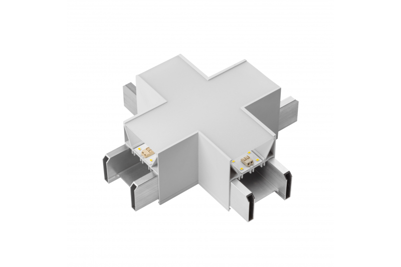 Съединител + VINEA, LED, Бял