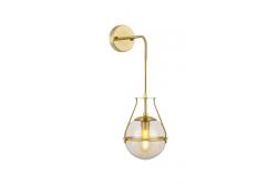 Стенна луминисцентна лампа DROP 4, 7110, AC220-240V, 50/60Hz, 1*E27, макс.40W, злато