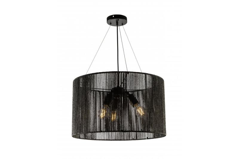 Таванна луминисцентна лампа FORESTO 2, 5772, AC220-240V, 50/60Hz, 1*E27, макс.40W, диам. 50 см, черна