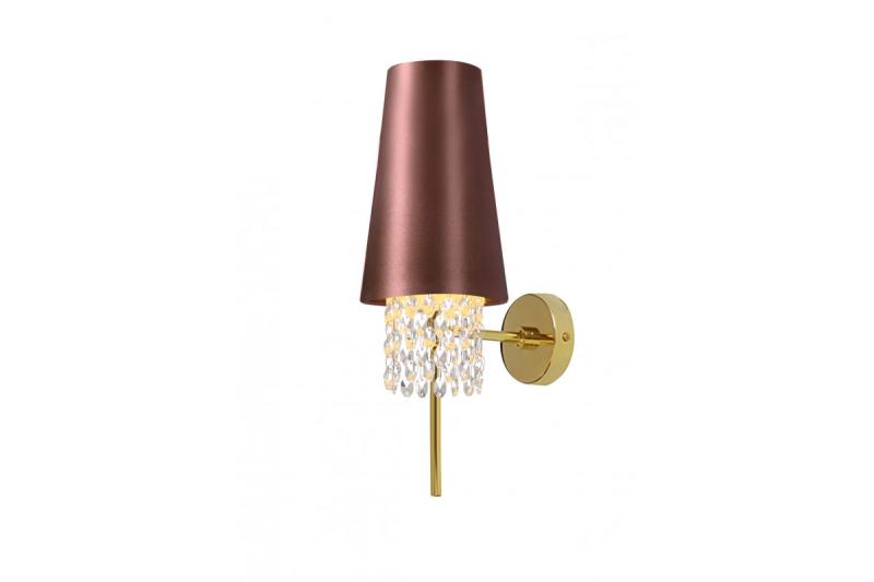 Стенна луминисцентна лампа NESTO 2, 6212, AC220-240V, 50/60Hz, 1*E27, макс.40W, кафява