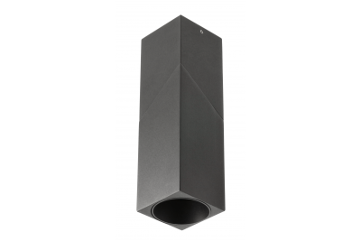 ВИРГО таванна лампа, макс. 250V, 50/60Hz, 57x57x152mm, IP20, макс. 20W, Квадратна, Черна