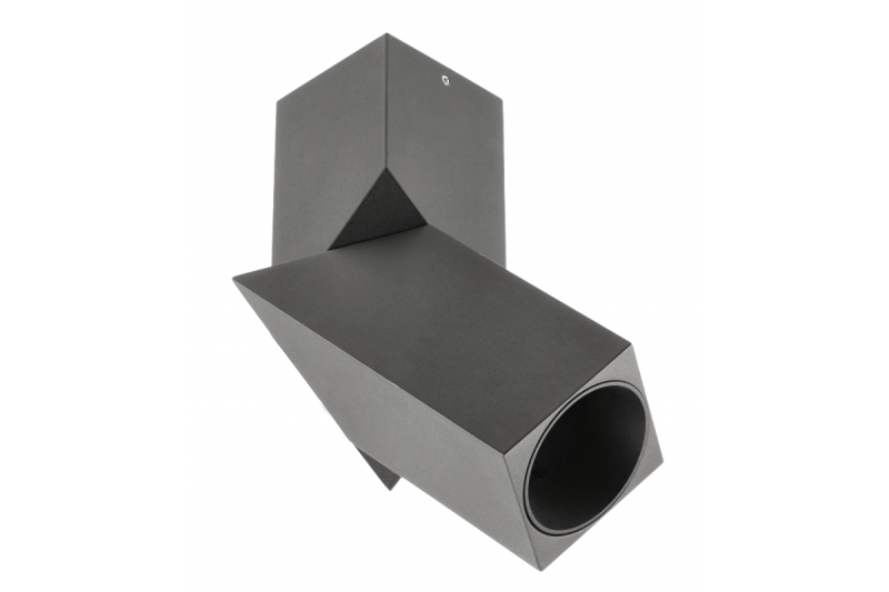 ВИРГО таванна лампа, макс. 250V, 50/60Hz, 57x57x152mm, IP20, макс. 20W, Квадратна, Черна