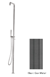 Водна революция Flow душ система със смесител и ръчен душ Gun Metal T147GME
