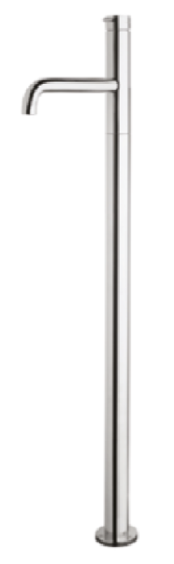 Ватереволюшън Флоу свободностоящ смесител за вана в цвят оръжеен метал T134GME