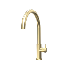Waterevolution Flow кухненски смесител с кръгъл въртящ се чучур месинг T158ULE