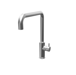 Waterevolution Flow кухненски смесител с ъглов въртящ се чучур неръждаема стомана T158HIE