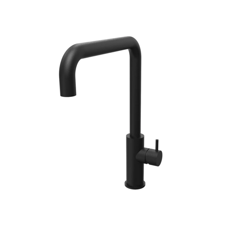 Ватереволюция Flow кухненски смесител с въртящ се накрайник черен T158HPR