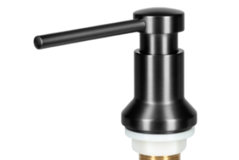 Аусман Турт Вграден диспенсър за сапун в цвят "gun metal", пълнене отгоре, 1208969721