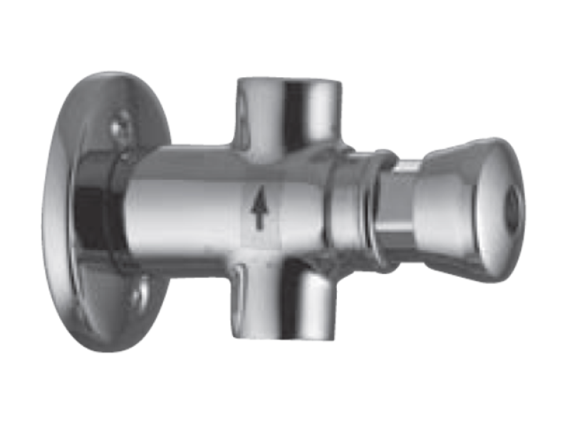 PB Самозатварящ се Външен Темпориран Душ-Вентил 1/2" 1208969806