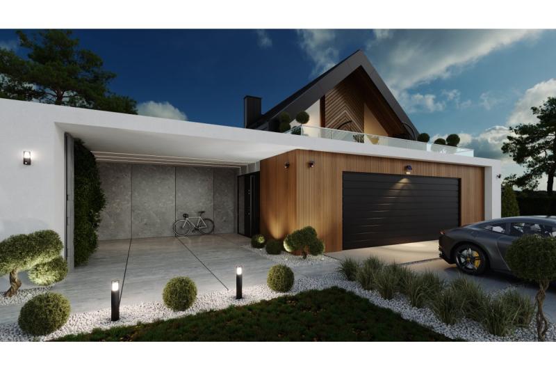 Соларен осветителен уред със сензор за движение и здрач DAVOS, LED, 1000lm, 4000K, 2000mAh, IP54, черен