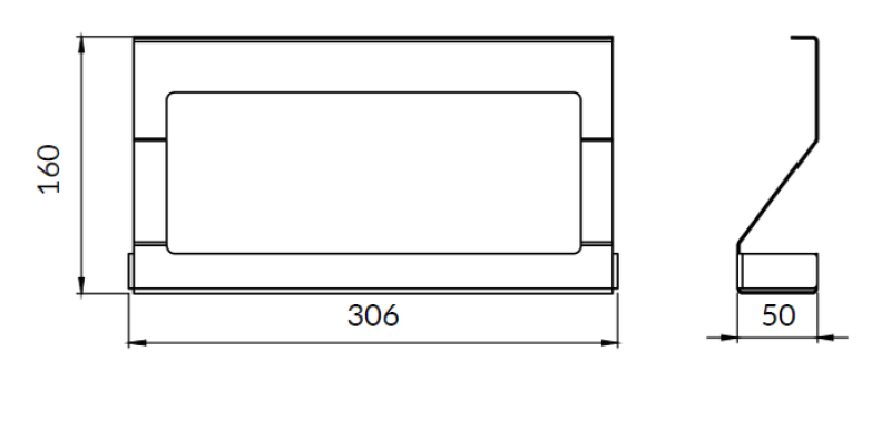 Епка Луксион Поставка за подправки за кухненски релси Метал Черен 1208969964