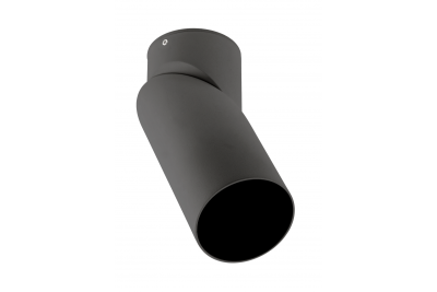 Таванна лампа VIRGO, макс. 250V, 50/60Hz, 57x152mm, IP20, макс. 20W, Кръгла, Черна