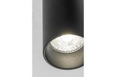 Таванна лампа VIRGO, макс. 250V, 50/60Hz, 57x152mm, IP20, макс. 20W, Кръгла, Черна